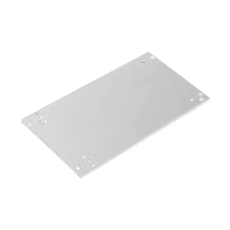 RS PRO Grey Aluminium Front Panel 3 U 14 HP Rack Panel 500-746