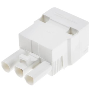 RS PRO Non-Fused Terminal Block, 3-Way, 2.5mm² Wire, 16A, 400V, Nylon with Brass Contact 495-6266