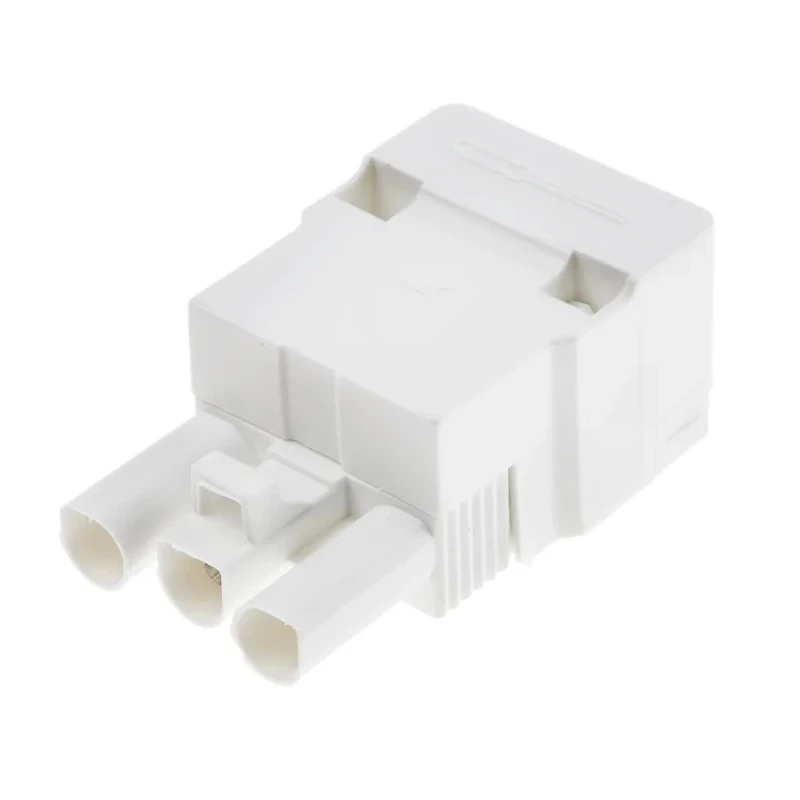 RS PRO Non-Fused Terminal Block, 3-Way, 2.5mm² Wire, 16A, 400V, Nylon with Brass Contact 495-6266