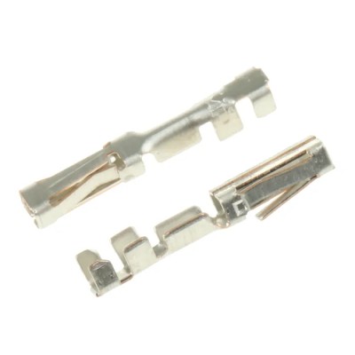 TE Connectivity AMPMODU MOD II Series Female Crimp Terminal 3A Current Tin Plating 18.8mm Length 182207-2