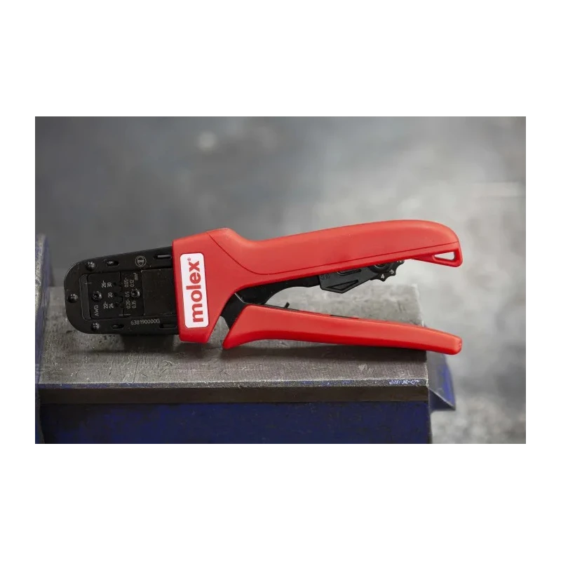 Molex PremiumGrade Ratcheting Hand Crimping Tool for Micro-Fit 3.0 Terminals, Hand Operated, Sweden Origin 63819-0000