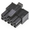 TE Connectivity Micro MATE-N-LOK 3 mm Pitch 10 Way 2 Row Female Connector Housing Cable Mount Straight 1-794617-0