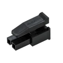 TE Connectivity Micro MATE-N-LOK Female Connector Housing 3 mm Pitch 2 Way 1 Row Straight 1445022-2