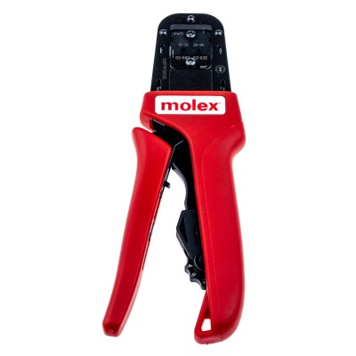 Molex Hand Crimp Tool Ratcheting 18-24 AWG PremiumGrade Series 63819-1300