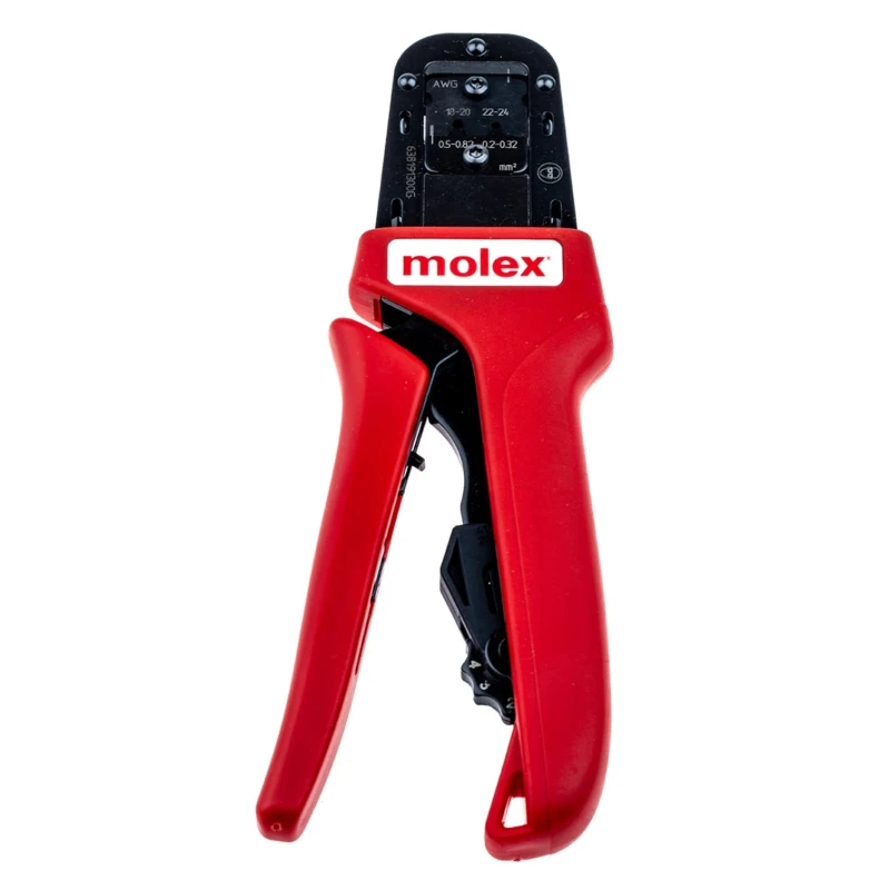 Molex Hand Crimp Tool Ratcheting 18-24 AWG PremiumGrade Series 63819-1300