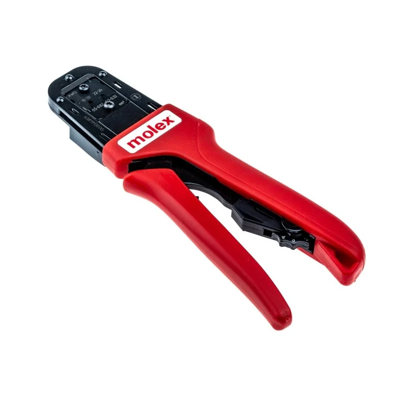 Molex Hand Crimp Tool Ratcheting 18-24 AWG PremiumGrade Series 63819-1300