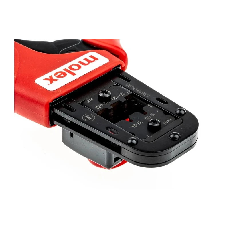 Molex Hand Crimp Tool Ratcheting 18-24 AWG PremiumGrade Series 63819-1300