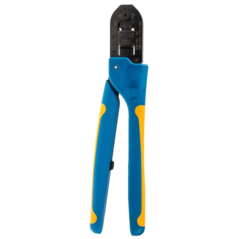 TE Connectivity Premium Grade CERTI-CRIMP II Hand Crimp Tool for Micro MATE-N-LOK Connector Contacts 91501-1
