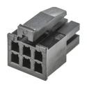 Molex TE Connectivity Micro MATE-N-LOK Female Connector Housing 3 mm Pitch 6 Way 2 Row Straight 794617-6