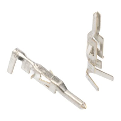 TE Connectivity VAL-U-LOK Series Male Crimp Terminal 9A Current 24 AWG to 18 AWG 1586314-1