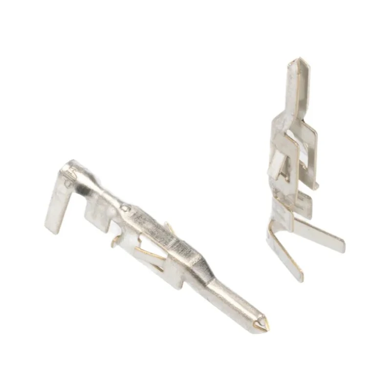 TE Connectivity VAL-U-LOK Series Male Crimp Terminal 9A Current 24 AWG to 18 AWG 1586314-1