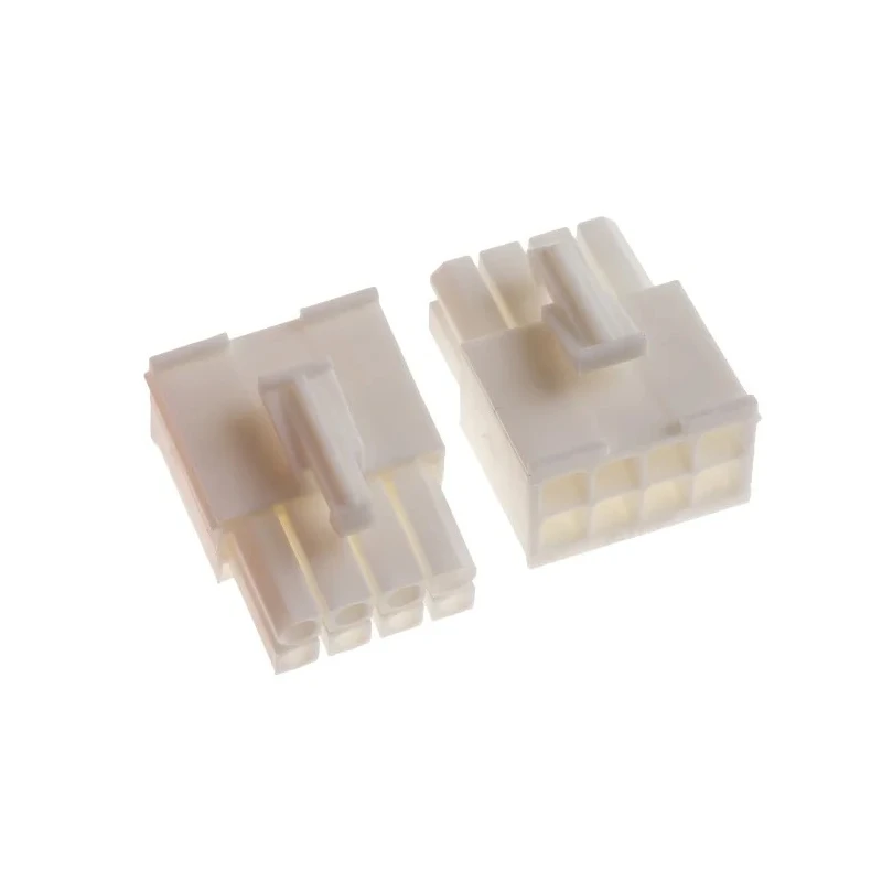 TE Connectivity Mini-Universal MATE-N-LOK Wire to Wire Connector Cable, 8 Pole, 9.5A Current, 600V AC/DC, Nylon 770579-1