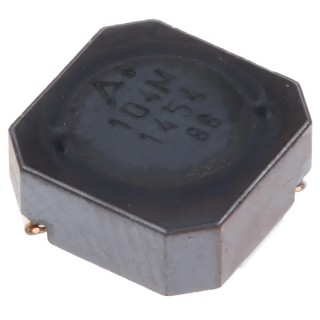TDK Shielded Wirewound Surface Mount Inductor with Ferrite Core, 100μH ±20% Inductance, 1.05A Max DC B82464G4104M000