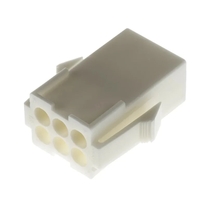 TE Connectivity MATE-N-LOK Wire to Wire Connector Cable Female 6 Pole Crimp 600V ac 9A 794940-1