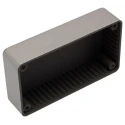 CAMDENBOSS 2000 Series Grey Grey Lid ABS Enclosure IP54 31 mm x 112 mm x 62 mm BIM2003/13-EMI/RFI