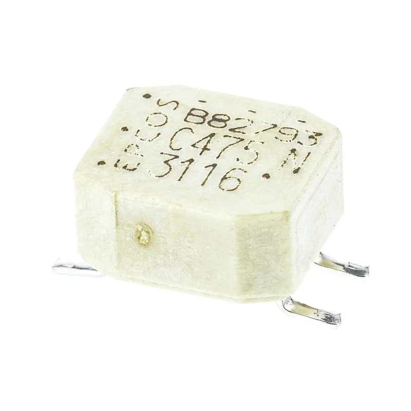 TDK Unshielded Surface Mount Common Mode Choke with Ferrite Core 4.7 mH 400 mA Idc B82793C0475N265
