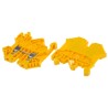 RS PRO DIN Rail Terminal Block Yellow, 0.2mm² to 2.5mm², 1-Level, Screw Termination 501-641