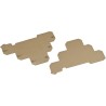 RS PRO End Cover for Use with DIN Rail Terminal Blocks Model 501-774, Polyamide 66, Beige, RoHS Compliant