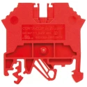 RS PRO Red DIN Rail Terminal Block 0.2 to 2.5 mm², 24 A, 800 V, 1-Level 501-821