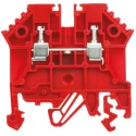 RS PRO Red DIN Rail Terminal Block 0.2 to 2.5 mm², 24 A, 800 V, 1-Level 501-821