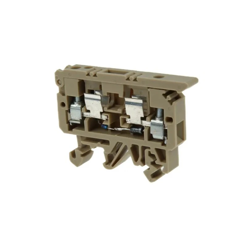 RS PRO Rail Mount Fuse Holder for 5 x 25 mm Fuses, 24V, Screw Terminal, DIN 35 mm Rail 501-871