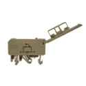 RS PRO Rail Mount Fuse Holder for 5 x 25 mm Fuses, 24V, Screw Terminal, DIN 35 mm Rail 501-871