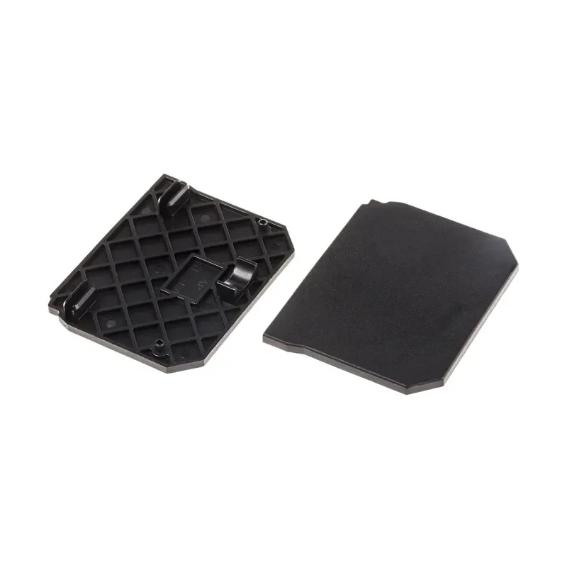 RS PRO End Plate for Use with Fused Terminal Block Polyamide Black 1.5 mm Width 501-865