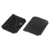 RS PRO End Plate for Use with Fused Terminal Block Polyamide Black 1.5 mm Width 501-865