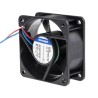 ebm-papst 600 N Series Ball Bearing DC Axial Fan 12V DC 1.5 W 125 mA 42 m³/h 5100 RPM 60 mm x 60 mm x 25.4 mm 612NN