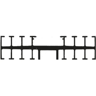 AAVID THERMALLOY Heatsink Universal Rectangular Aluminium Black 152mm x 130mm x 32mm 1.1°C/W 6W-1RS