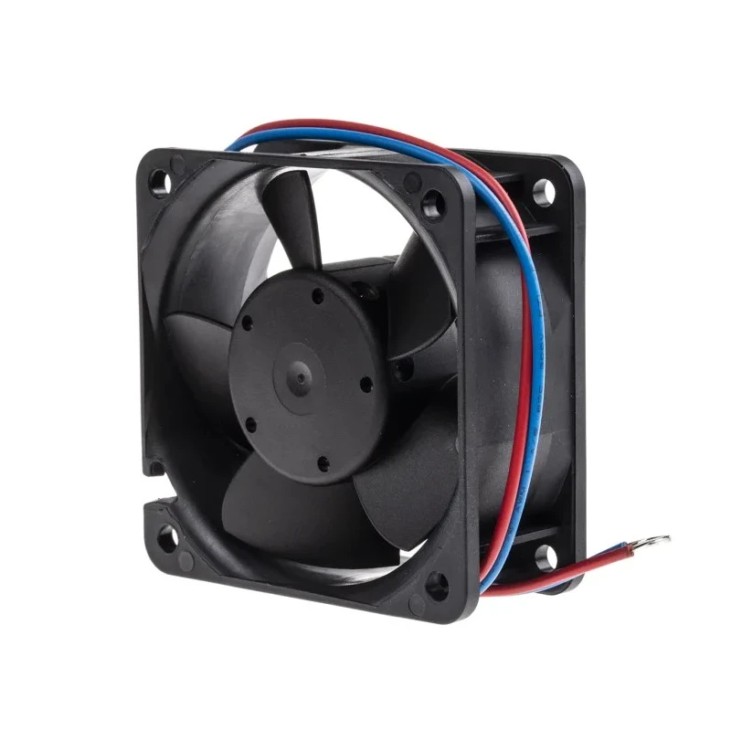 ebm-papst 600 N Series Ball Bearing DC Axial Fan 12V DC 1.5 W 125 mA 42 m³/h 5100 RPM 60 mm x 60 mm x 25.4 mm 612NN
