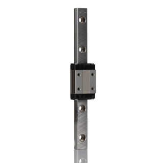 NSK Linear Guide Compact Series LH with Pre-Fitted Carriage, Carbon Steel Rail, Dynamic Load Rating LH100120ANK1B01PN1