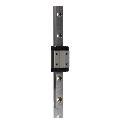 NSK Linear Guide Compact Series LH with Pre-Fitted Carriage, Carbon Steel Rail, Dynamic Load Rating LH100120ANK1B01PN1