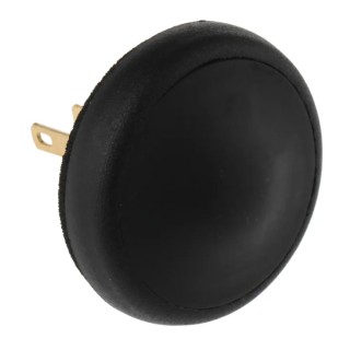 APEM IF Series Momentary Push Button Switch, Panel Mount, 14.9 mm Cutout, SPST, IP67, Black IFS3Z1AD200