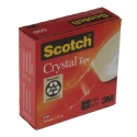 3M Office Clear Scotch Crystal Office Tape 19mm Width x 33m Length CRYSTAL
