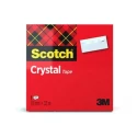3M Office Clear Scotch Crystal Office Tape 19mm Width x 33m Length CRYSTAL