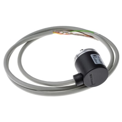 Baumer BDK Series Optical Incremental Encoder 30V dc, 360 PPR, HTL/Push Pull Signal, Solid Shaft 5 mm BDK 16.24K360-L5-5