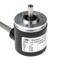 Baumer BDK Series Optical Incremental Encoder 30V dc, 360 PPR, HTL/Push Pull Signal, Solid Shaft 5 mm BDK 16.24K360-L5-5