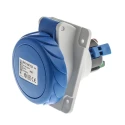 Schneider Electric Panel Mount Industrial Power Connector 16A 230V IP67 Blue PratiKa 