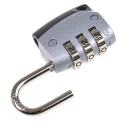 ABUS Zinc Steel Combination Padlock Weatherproof 4.5mm Shackle Diameter 31mm Body 498-6330