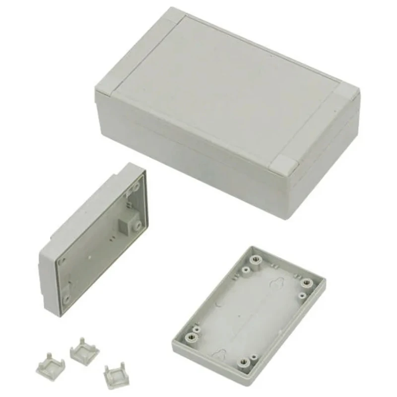 CAMDENBOSS 7000 Series Grey Grey Lid ABS Enclosure IP65 25mm x 90mm x 55mm CRDCGG001