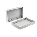 CAMDENBOSS 7000 Series Grey Grey Lid ABS Enclosure IP65, 60 mm x 190 mm x 120 mm CRDCGG007