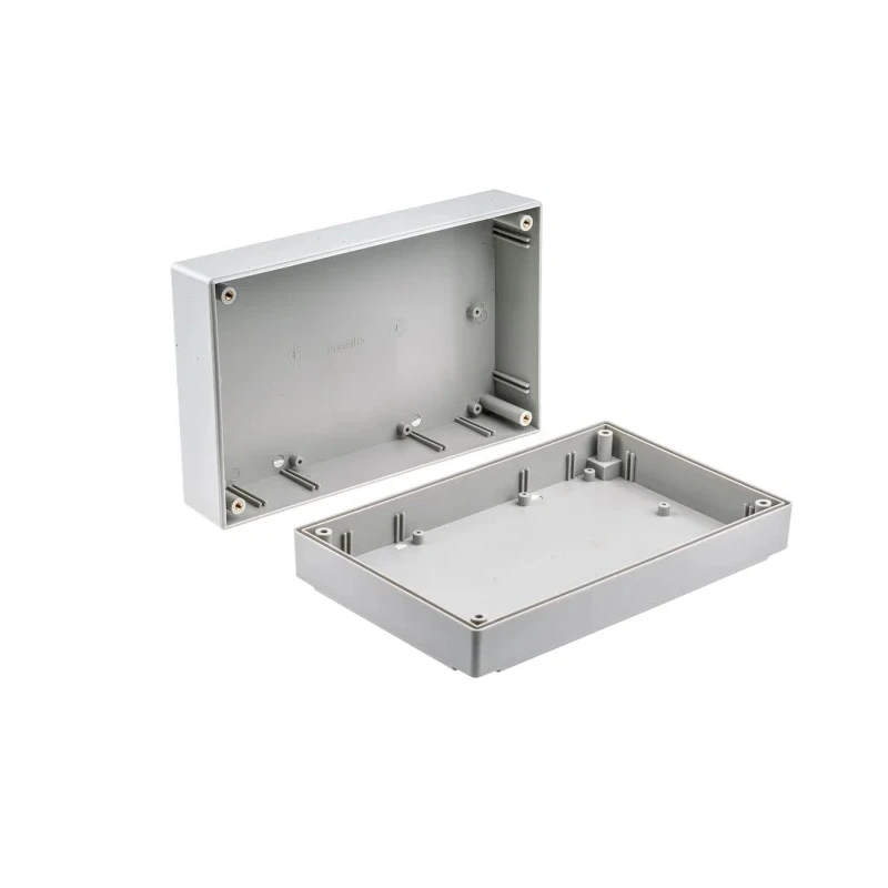CAMDENBOSS 7000 Series Grey Grey Lid ABS Enclosure IP65, 60 mm x 190 mm x 120 mm CRDCGG007