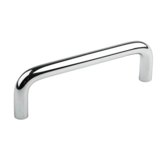 RS PRO Bar Handle for Use with Metal Instrument Case Chrome Plated Steel 101.6 mm 502-102
