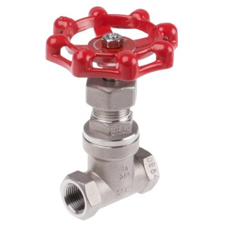 RS PRO Stainless Steel Globe Valve Threaded 3/8 in BSP 32 bar 499-2032