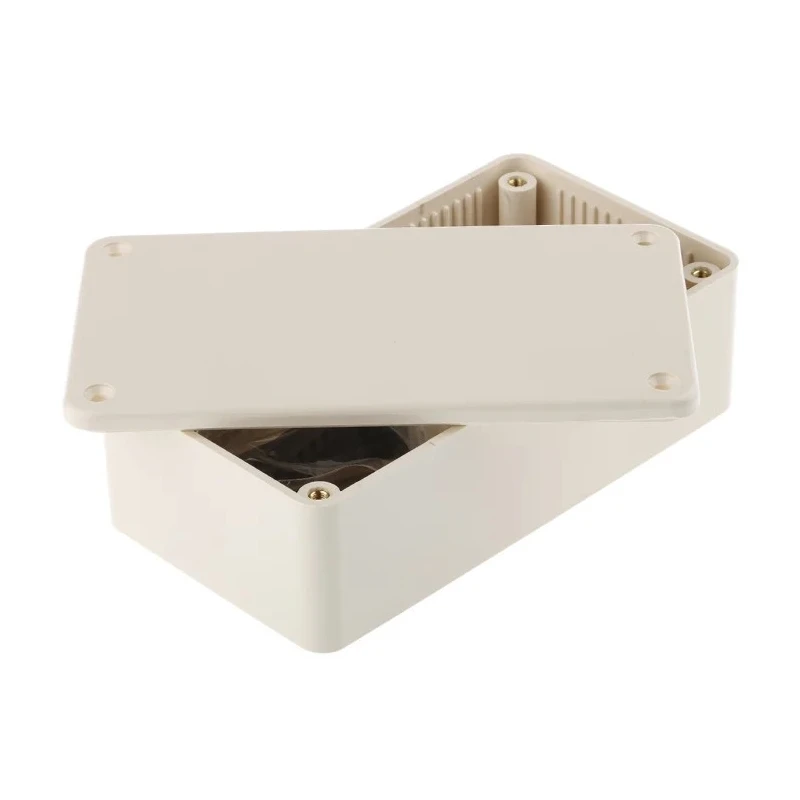 CAMDENBOSS 2000 Series Beige ABS Enclosure with Beige Lid, IP54, 40 mm x 120 mm x 65 mm 