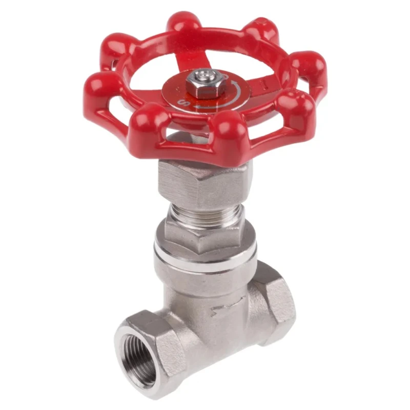 RS PRO Stainless Steel Globe Valve Threaded 3/8 in BSP 32 bar 499-2032