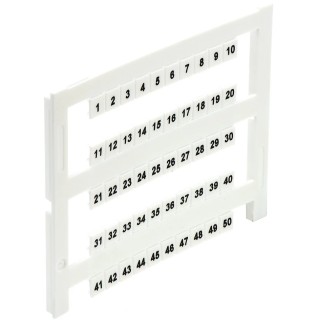 RS PRO Marker Card Accessory for DIN Rail Terminal 501-695
