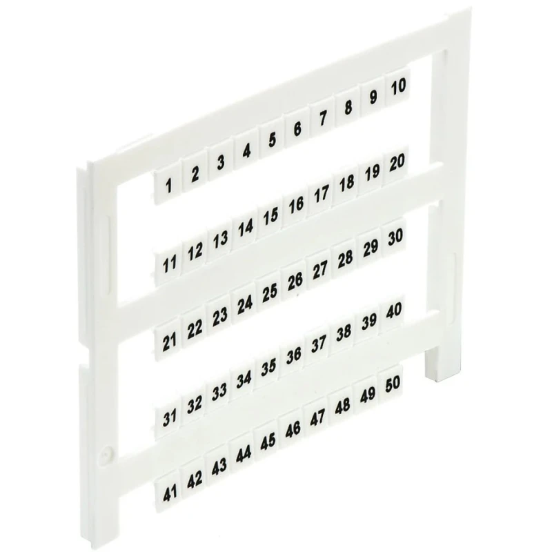 RS PRO Marker Card Accessory for DIN Rail Terminal 501-695