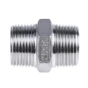 RS PRO Stainless Steel Pipe Fitting Hexagon Nipple Male Threaded 3/4 in x Male Threaded 3/4 in 499-3057